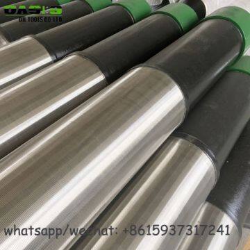 Wire V Wedge Wrapped Well Screen API Pipe Base Screen Perforated Casing photo-2