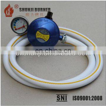 Factory Supply Gas Pressure Regulator with Meter ,Flexible GAS Pipe