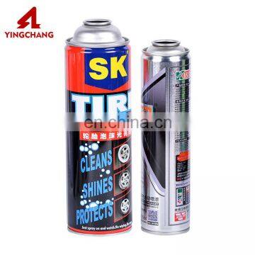 high empty aerosol spray  tin can