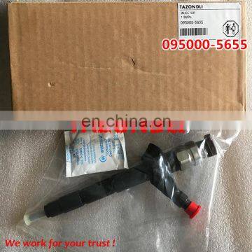 Good quality 095000-5655 common rail injector 095000-5650,095000-5655, 16600-EB30E for YD25 2.5