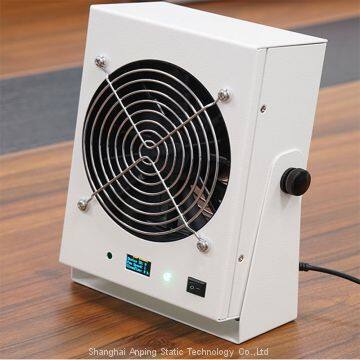 LED Display Automatic Brush Function DC Ionizing Air Blower