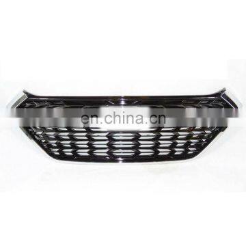 Front Grille Mesh Grill Vent Bar Trim Moulding 2015-2018 For Hyundai Tucson