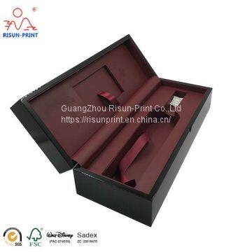 Book Shaped Cardboard Gift Packaging Wine Box