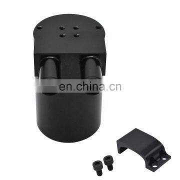 Billet Aluminum Oil Catch Can Tank Bottle Baffled for BMW N54 335i 535i OT1301BLACK photo-4