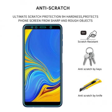 Tempered Glass For Samsung Galaxy A7 2018 Screen Protector Protective Glass on Samsung A7 2018 Glass photo-3