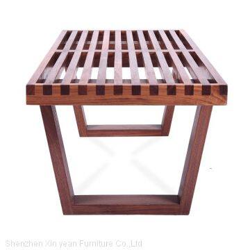 Nelson Bench in Original Wood With Low Costs Breakfast Nook Bench Sofa Bench photo-2