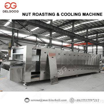 Commercial Tunnel Type Peanut Roaster Cashew Nut Roast Macadamia Nut Roasting Machine