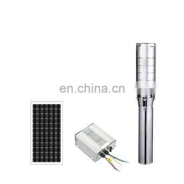 4MPSS/6MPSS Solar Water 304 Stainless Steel Pump Casting Iron Impeller 3hp Submersible Deep Well Water Pump photo-3