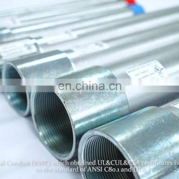 electrical galvanized steel pipe nipples factory ul6 conduit fitting manufactured from high strength conduit