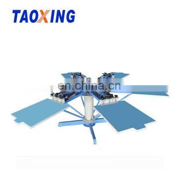 Factory Direct 6 Color T-shirt Screen Printing Machine Clothing Printing Machine Multi-color Cloth Silk Screen Printing Manual photo-2