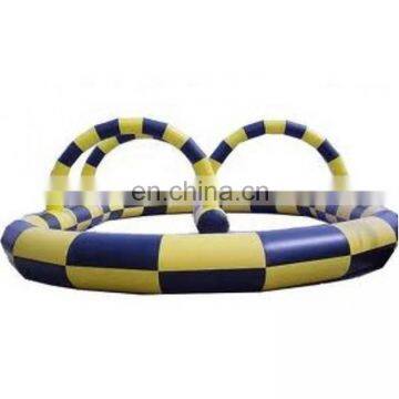 High Quality Human Sized Cheap Long Race Track Inflatable Zorb Hamster Ball Go Karts Race Track for Adults Racing