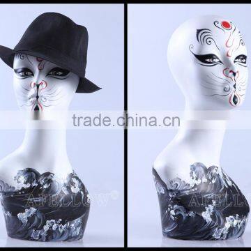 RetroStyle mannequin head Window Dispaly Plastic Female Head Realistic head manikin,Wholesale Cheaper Head Mannequin, H1058