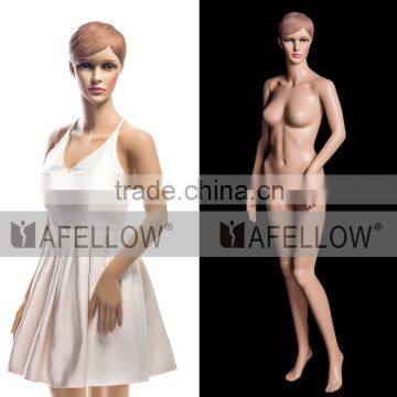 M009-XFF08 plastic female mannequin full body sexy mannequin