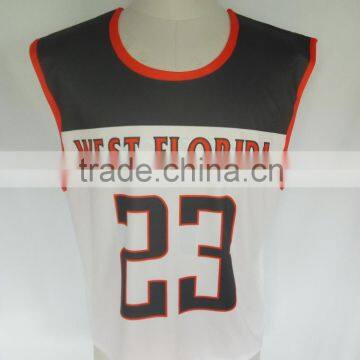 100%polyester baseball sublimation print Tank Top
