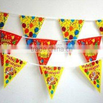 christmas bunting flag