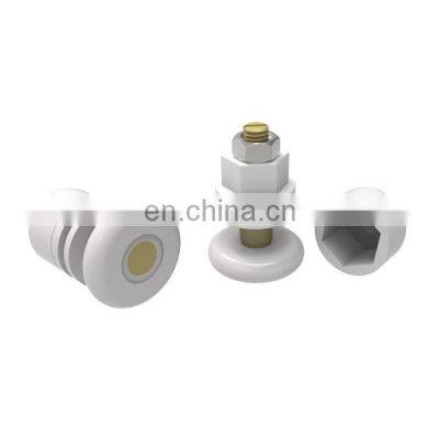 Shower Cabin Parts Glass Sliding Door Roller Small Plastic Pulleys for Glass Door