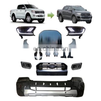 Hot sale Auto Parts Body Kit For Ranger T6 conversion to upgrade to Ranger T8