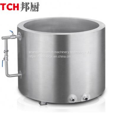 600L Square Round Cooking Tank Industrial Boiling Pot