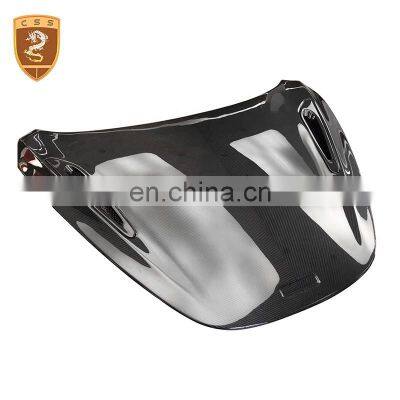 High Glossy Finish OEM Style Dry Carbon Fiber Car Bonnet Hood For Malaren 720s