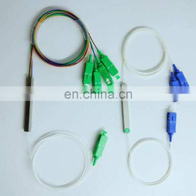 Fbt Copuler 0.9Mm 2Way 4Way 8Way Ftth Mini Steel Tube Fiber Optic Micro 1X2 1X4 1X8 1X16 Plc Splitter photo-3