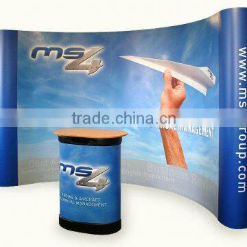portable pop up display booth