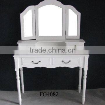 MODERN DRESSING TABLE WITH TRIPLE MIRRORS / KD VERSION