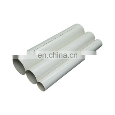 Brown Standard Size First Grade Plastic Water Pipes Tubes PVC U Pipe