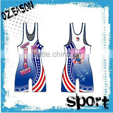 New Arrival mens sexy women wrestling singlet/custom made wrestling singlet wholesale