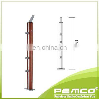 PEMCO Handrail Accessories easy to install garden wooden stair railing