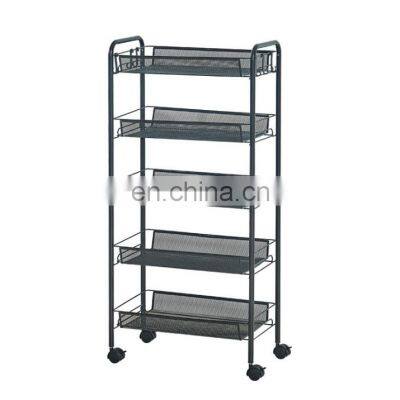 2022 Hot sale bathroom kitchen organizer storage rack 4 tiers storage rack