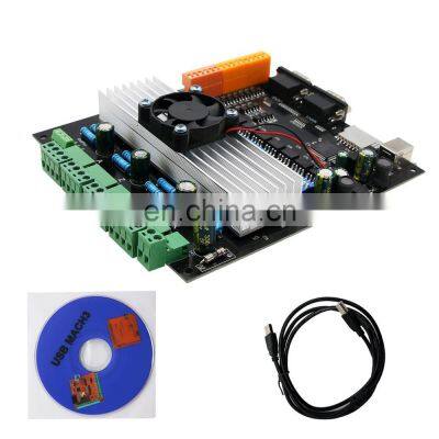3.5A/24V Interface 4 Axis Stepper Motor Controller Driver Board for SD Card MPG USB CNC MDK2-4 Axis-Tb6560 photo-2