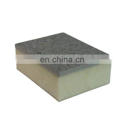 High Quality High Density 16MM 80MM Decoration Fireproof Interior Roof Wall Sealing Foam Pu Sandwich Panel Price