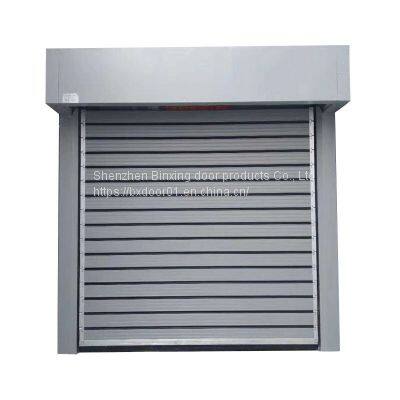 Roll Fast Roll Up High Speed Door Insulated Aluminium Rapid Hard High Speed Door photo-5