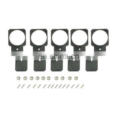 J372 черный ручки двери автомобиля, ручки двери из ABS для автомобилей, для джипов, для Wrangler JK photo-5