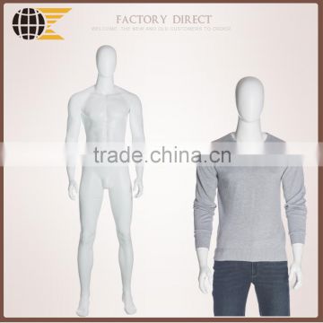 standing fiberglass abstract egg head male mannequin PM-01EMW on sale