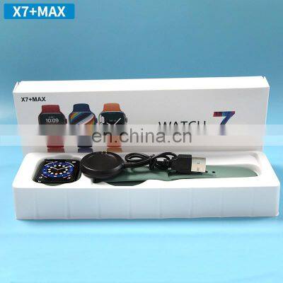 Fast Delivery X7+max Reloj Smart Watch 7 Series Heart Rate Blood Oxygen Monitor Music Smartwatch Bt Call For Android