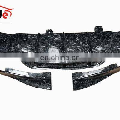 Runde PSM Style Body Parts Carbon Fiber Material Rear Lip Diffuser For Mercedes-Benz W205 C63S Coupe Rear Lip Diffuser photo-2
