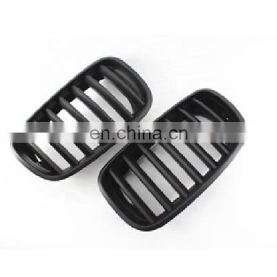 Car Front Gloss Matt Carbon M Color Black 2 Line Double Slat Kidney Grille Grill For BMW X5 E53