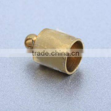 manufacture strong jewelry findings brass cord end