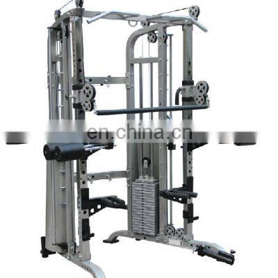 commercial power squat stand all in one gym equipment smith crossover cable machine multi functional gym em fitness