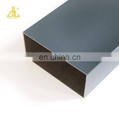 China Suppliers 6061 t6 Aluminum Extrusion Hollow Rectangular Tubing Profiles,Aluminium Pipes Tubes