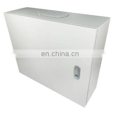 OEM Sheet Fabrication Galvanized Steel Plate Electronic Enclosure Box Steel Enclosure photo-2