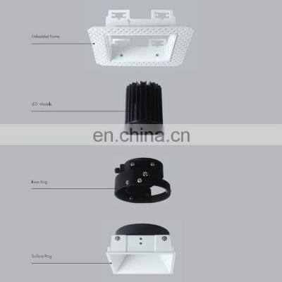 China Manufacturer Aluminum Recessed Mounted Cob 10W 12W 14W Indoor Bedroom Market Led Spotlight photo-3