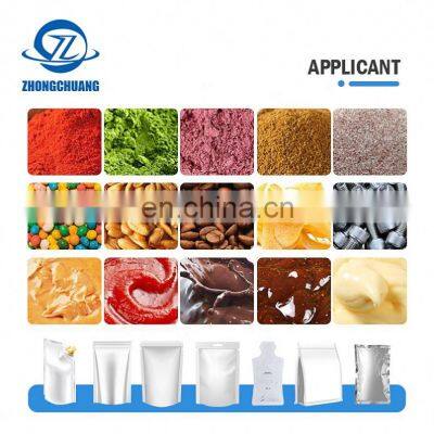 100 G Milk Product Packaging Whole Chicken Automatic Detergent Powder Doypack Pouch Packing Machine photo-2