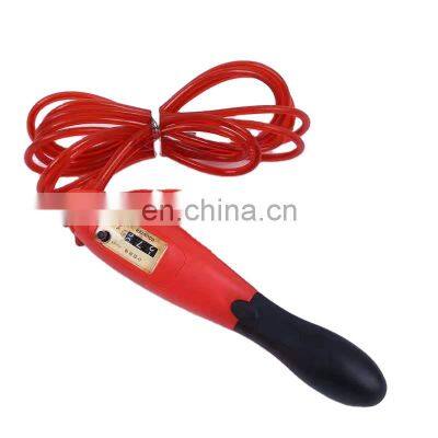 High Quality Fitness Workout Weighted Handle PVC Coated Steel Wire Adjustable Speed Skipping Rope Jump Rope photo-4