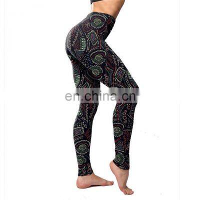 New Style Arrival Women Printing Leggings Polyester Elastic Fitness Workout Pants Legging Female Push Up Leggings photo-4