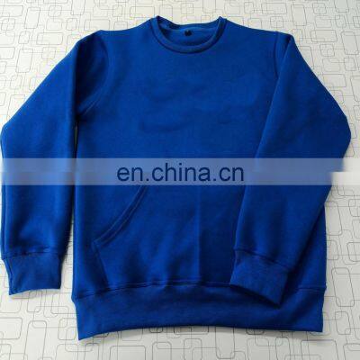 Latest Design OEM Pullover Sweatshirt for Men Custom Made Crew Neck Fleece Sweatshirts With 3d Puff Printing Logo Option photo-3