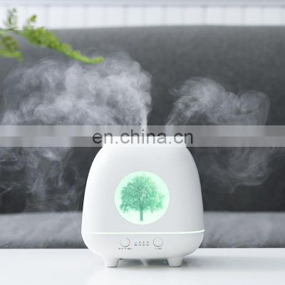 OEM wholesale 2021 new products ultrasonic essential oil sweet aroma diffuser aromatherapy humidifier with 7 colorful light