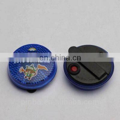 Plastic Round LED Safety Warning Light