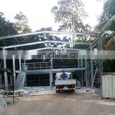 Prefabricated Two Storey Steel Structure Warehouse High Quality Durable House Building for Sale